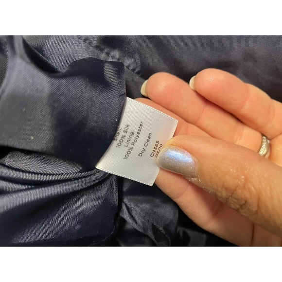 Talbots Classic Plaid Pleated Silk Skirt NWT 6P - Picture 5 of 5